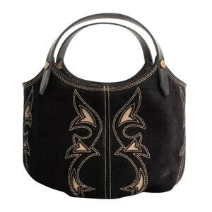 NEW PENELOPE CHILVERS women's mini pillow paloma bag in black/taupe